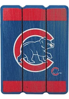 Chicago Cubs Wood Panel Magnet