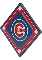 Chicago Cubs Baseball Diamond Magnet