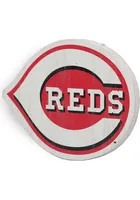 Cincinnati Reds Logo Wood Magnet