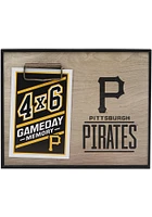 Pittsburgh Pirates Deep Wood Photo Picture Frame