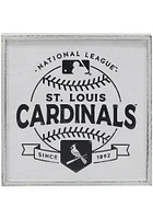 St Louis Cardinals Framed Deep Wood Sign
