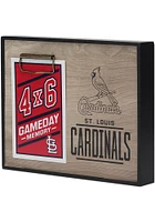 St Louis Cardinals Deep Wood Photo Picture Frame