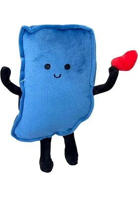 Indiana State Shape Plush - White