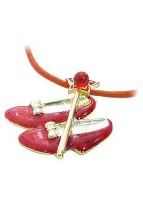 Wizard of Oz Ruby Slippers Necklace