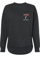 Brady Young  Rally Cincinnati Bearcats Womens NIL Embroidered Crew Sweatshirt