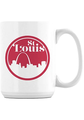 St Louis 11 oz. Ceramic Mug - Red