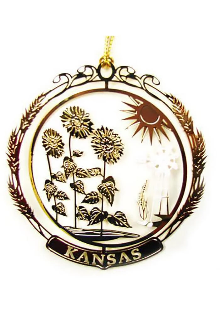 Kansas Kansas Icons Ornament