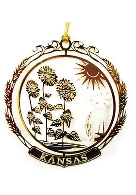 Kansas Kansas Icons Ornament