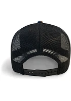 Wichita Flag Front Trucker Adjustable Hat - Charcoal