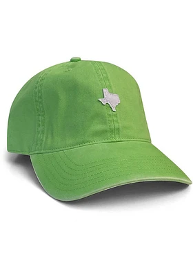 Texas State White Felt Patch Adjustable Hat