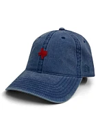 Texas State Red Felt Patch Adjustable Hat