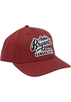 KC BBQ 5 Panel Adjustable Hat - Red