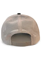 Michigan Leather State Trucker Adjustable Hat - Black