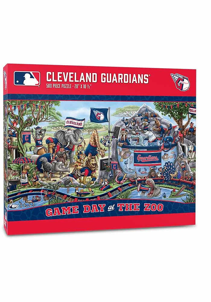 Cleveland Guardians Game Day at the Zoo Puzzle