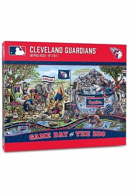 Cleveland Guardians Game Day at the Zoo Puzzle