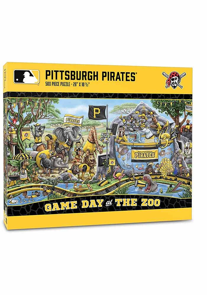 Pittsburgh Pirates Game Day at the Zoo Puzzle