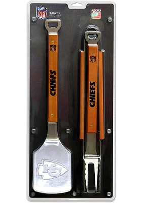 Kansas City Chiefs Classic 3-Piece BBQ BBQ Tool Set