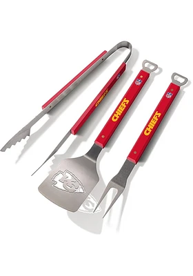 Kansas City Chiefs Spirit 3-Piece BBQ BBQ Tool Set