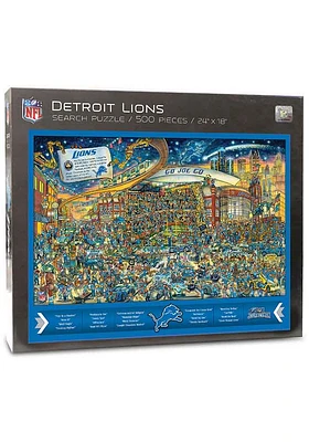 Detroit Lions 500 Piece Joe Journeyman Puzzle
