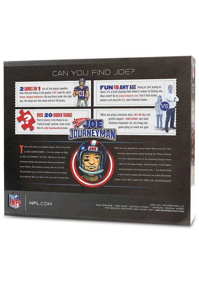 Cincinnati Bengals 500 Piece Joe Journeyman Puzzle