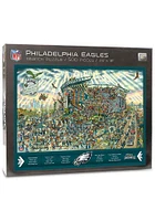 Philadelphia Eagles 500 Piece Joe Journeyman Puzzle