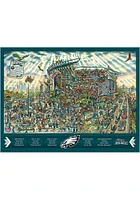Philadelphia Eagles 500 Piece Joe Journeyman Puzzle