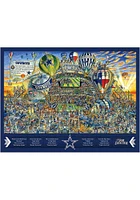 Dallas Cowboys 500 Piece Joe Journeyman Puzzle