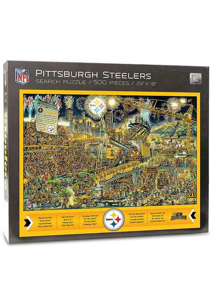 Pittsburgh Steelers 500 Piece Joe Journeyman Puzzle