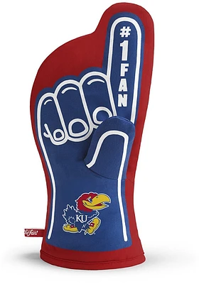 Kansas Jayhawks #1 Fan BBQ Grill Mitt