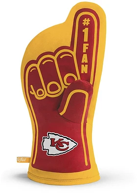 Kansas City Chiefs #1 Fan BBQ Grill Mitt
