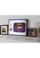 Kansas Jayhawks 5-Layer 3D Stadium View Wall Art - Tan
