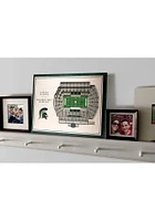 Michigan State Spartans 5-Layer 3D Stadium View Wall Art - Tan