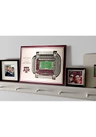Texas A&M Aggies 5-Layer 3D Stadium View Wall Art
