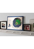 Kansas City Royals 5-Layer 3D Stadium View Wall Art - Tan