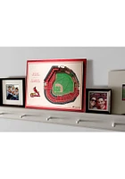 St Louis Cardinals 5-Layer 3D Stadium View Wall Art