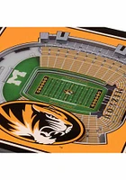 Missouri Tigers 3D Stadium View Coaster - Black