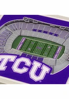 TCU Horned Frogs 3D Stadium View Coaster