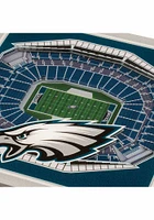 Philadelphia Eagles 3D Stadium View Coaster - Midnight Green