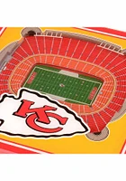 Kansas City Chiefs 3D Stadium View Coaster - Red