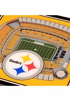 Pittsburgh Steelers 3D Stadium View Coaster - Black