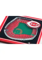 Cincinnati Reds 3D Stadium View Coaster