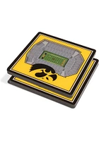 Iowa Hawkeyes 3D Stadium View Coaster