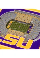 LSU Tigers 3D Stadium View Coaster