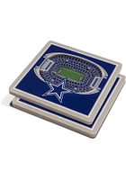 Dallas Cowboys 3D Stadium View Coaster - Blue