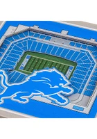 Detroit Lions 3D Stadium View Coaster - Blue