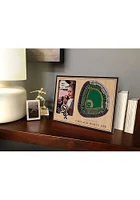 Chicago White Sox Stadium View 4x6 Picture Frame - Brown