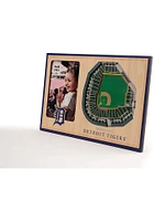 Detroit Tigers Stadium View 4x6 Picture Frame - Brown