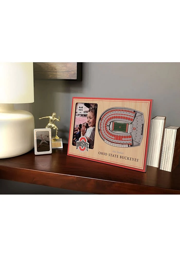 Ohio State Buckeyes Stadium View 4x6 Picture Frame