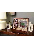 Texas A&M Aggies Stadium View 4x6 Picture Frame - Brown
