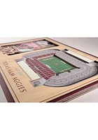 Texas A&M Aggies Stadium View 4x6 Picture Frame - Brown